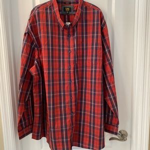 Men’s 3XL Lee Regular Fit Long Sleeve Shirt